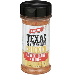 Adams Texas Style Smoked Chicken Low n' Slow Rub, 4.2 OZ - 1 of 4