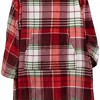 PAVILIA Wearable Blanket with Sleeves and Foot Pockets, Fleece Warm Snuggle Pocket Sleeved Throw for Women Men Adults - 4 of 4
