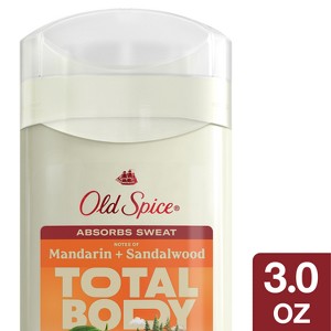 Old Spice Total Body - Whole Body Deodorant - Mandarin & Sandalwood - 3oz - 1 of 4