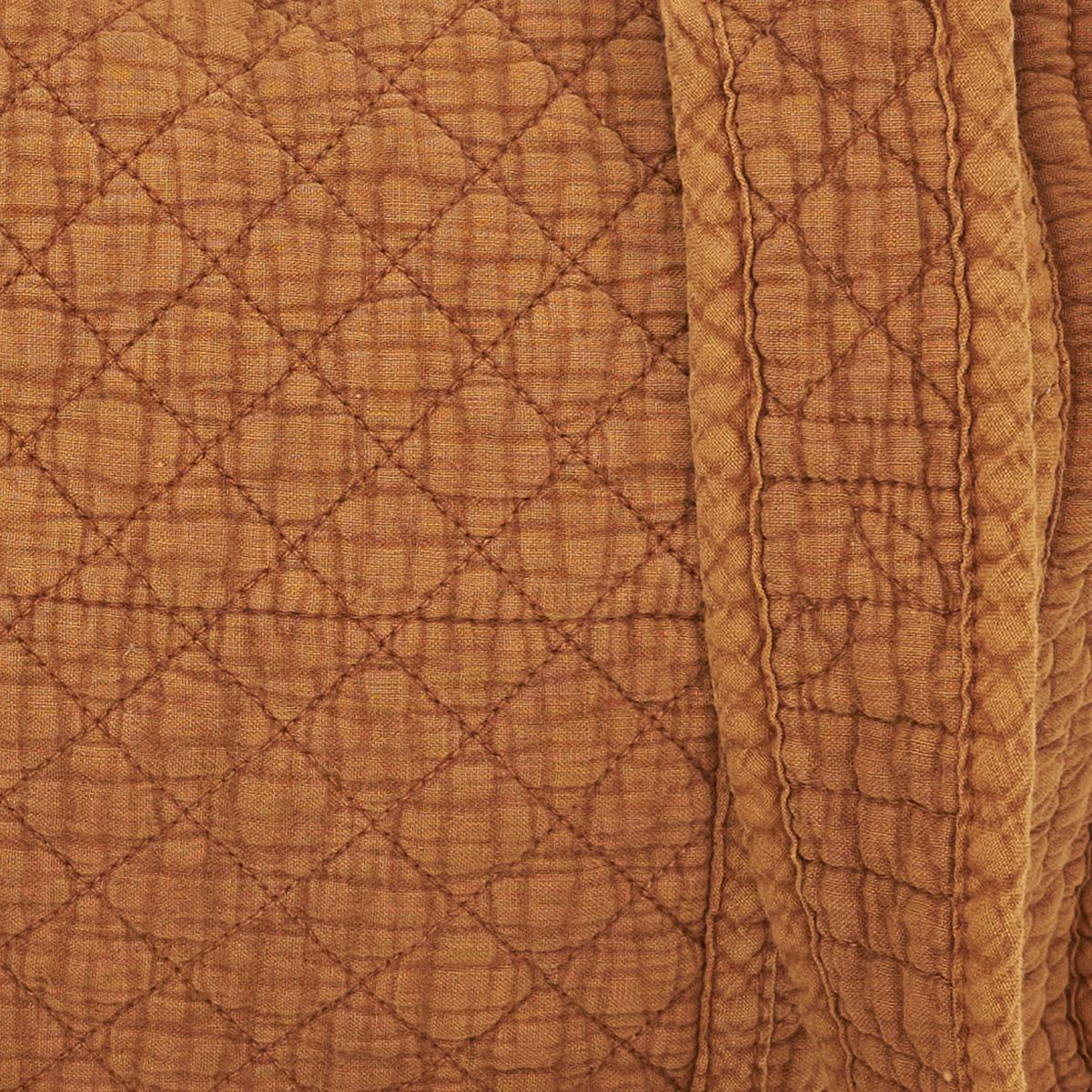 Saro Lifestyle Soft Cotton Quilted Tote Bag - thumbnail 7