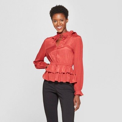 target ruffle blouse
