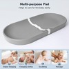 GOTGELIF Premium Waterproof Baby Changing Pad, Soft PU Leather, Non-Slip Safety Design - 3 of 4