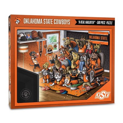 NCAA Oklahoma State Cowboys Purebred Fans 'A Real Nailbiter' Puzzle - 500pc