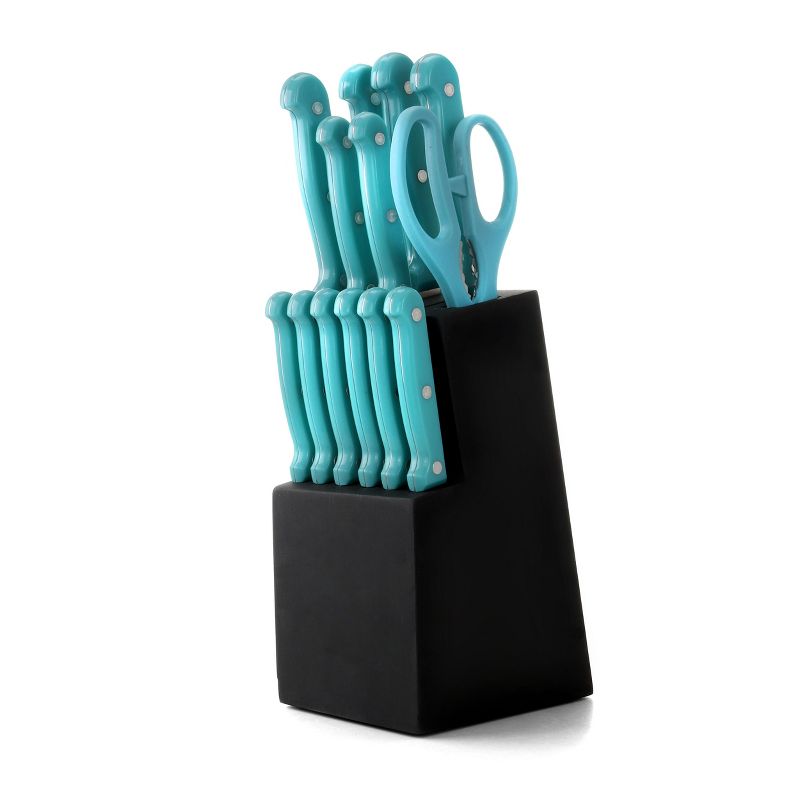 MegaChef 14 Piece Cutlery Set in Teal, 1 of 11