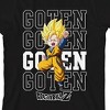 Dragon Ball Z Super Saiyan Goten Repeat Text Boy's Black Crew Neck Short Sleeve T-shirt - 2 of 3