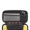 Insten Carrying Case for Nintendo Switch Lite 2019 and Accessories - EVA Hard Shell Travel Case with Strap, Game Slot (Black) - 4 of 4