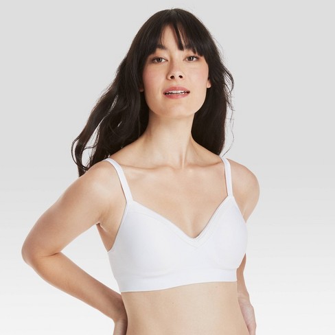 Hanes Women's Smoothtec Foam Wireless Bra G199 - White 2xl : Target