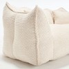 NicBex Memory Foam Bean Bag Sofa with Ultra Plush & Tufted, Cozy Chair Single/2 Seat Sofa for Dorm, Apartment or Living Room - 3 of 4