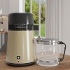 Stainless Steel Water Distiller 4L 750W with Glass Jug, Gold/Red/Silver - 2 of 4