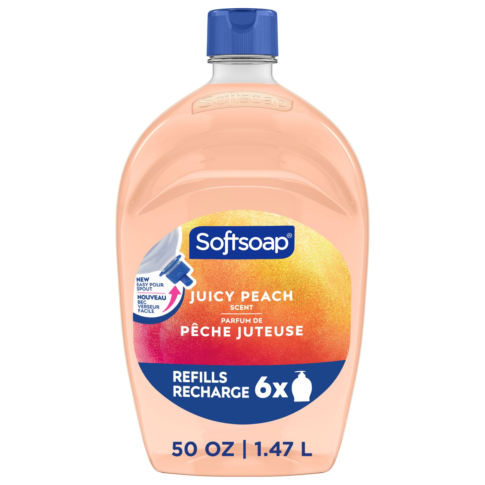 Softsoap Hand Soap - Juicy Peach - 50oz