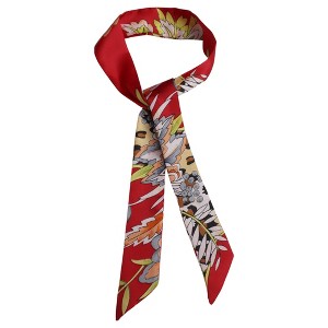 Unique Bargains Women's Flower Leopard Scarf Headband 1 Pc - 1 of 4