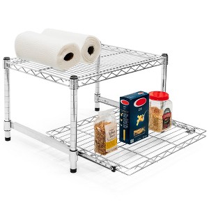 Shelving.com Pull-Out Pantry Organizer - 18"d x 24"w x 14"h - 1 of 3