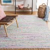 Rag Rug RAR125 Hand Woven Indoor Rugs - Safavieh - 2 of 4