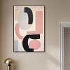 Art Remedy Cellphone Accessories Contemporary Shapes Abstract Wall Art Framed - 2 of 4