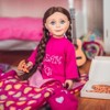 The Queen's Treasures Pizza Queen 18 In Doll Pepperoni Pizza With Pizza Box - 3 of 4