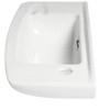 ALFI ABC115 White 20inches Small Wall Mounted Ceramic Sink with Faucet Hole - 4 of 4