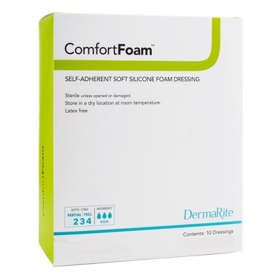 ComfortFoam Foam Dressing No Border Sterile