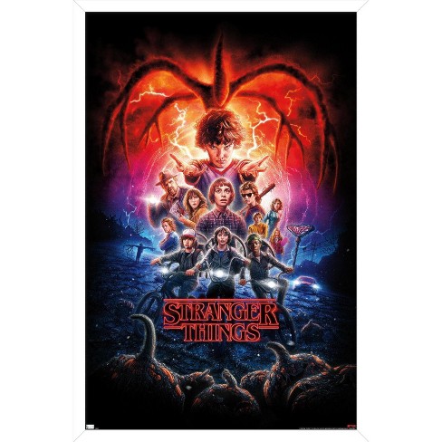 Trends International Netflix Stranger Things: Season 2 - One Sheet Framed  Wall Poster Prints : Target