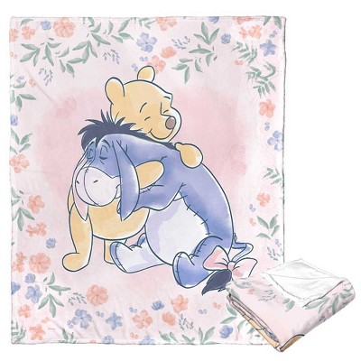 Disney Winnie the Pooh Sweet Hugs Silk Touch Throw Blanket 50x60 Inches