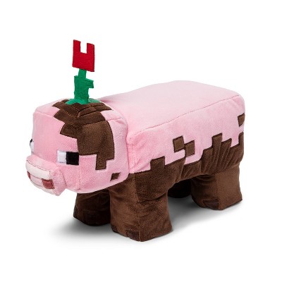 minecraft pig plush toy