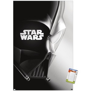 Trends International Star Wars: Saga - Darth Vader Mask Close-Up Unframed Wall Poster Prints - 1 of 4