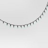 100ct LED Halloween Indoor Outdoor Miniature String Lights Neon Green/Black - Hyde and EEK! Boutique™ - 3 of 4