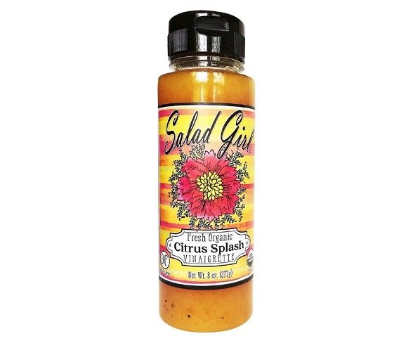 Salad Girl Organic Vegan Citrus Splash Vinaigrette Dressing 8oz