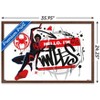 Trends International Marvel Spider-Man: Across the Spider-Verse - Hello I'm Miles Framed Wall Poster Prints - 3 of 4