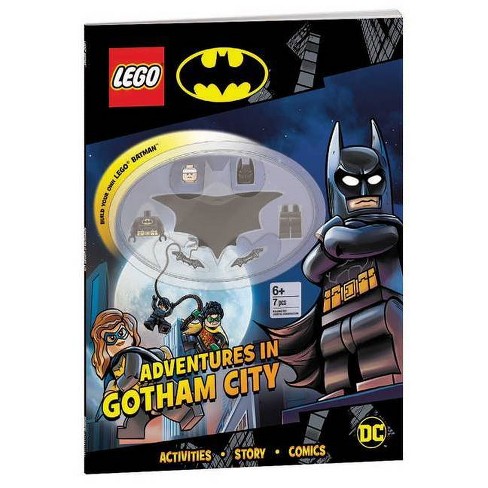 Lego Batman Adventures In Gotham City Activity Book With Minifigure By Ameet Publishing Paperback Target