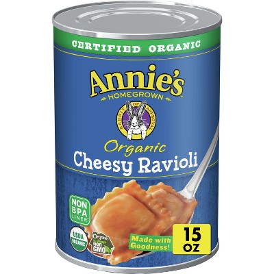 Annie's Original Organic Cheesy Ravioli - 15oz : Target