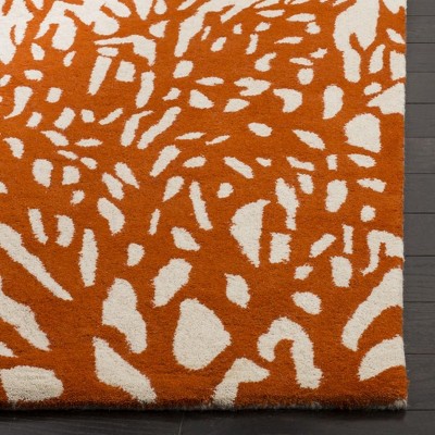 Ivory Hand-Tufted Wool 8' x 10' Rectangular Rug