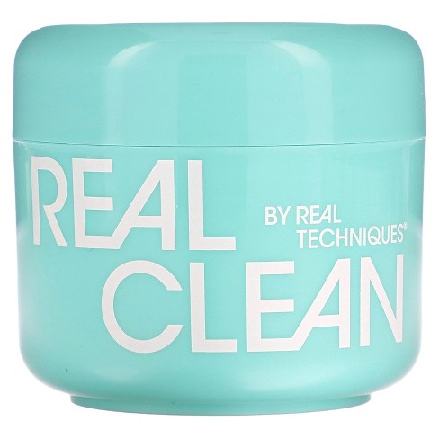 Real Techniques Real Clean Face Erase Makeup Removing Balm, Hydrating Makeup Cleansing Balm, Remove Stubborn Makeup, Hyaluronic Acid Moisturizes & - image 1 of 3