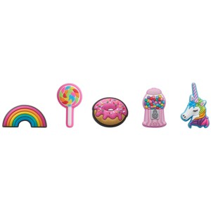 Crocs Jibbitz Cute Rainbow Unicorn Shoe Charms 5pk - 1 of 2