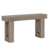 Kumasinova 63" Modern Console Table,Entryway Table with Wood Fame & Legs,Sofa Table for Entryway,Living Room,Hallway - 2 of 4