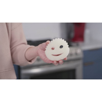 Scrub Daddy Dye Free - 1ct: Cleaning Tools and Accessories, Foam Material, Sponge