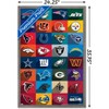 Trends International NFL League - Logos 24 Framed Wall Poster Prints - 3 of 4