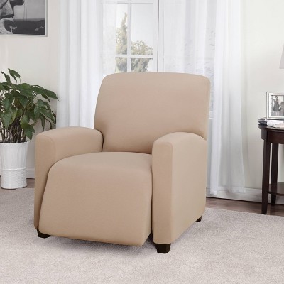 RECLINER COVER "STRETCH" PIQUE-LARGE-LAZY BOY---CREAM---4 PC-VISIT OUR STORE 