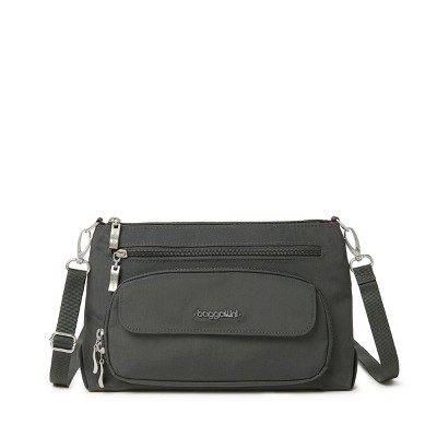 Baggallini Original Everyday Bag Rfid Crossbody Bag Charcoal