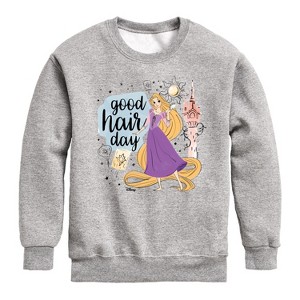 Boys' - Disney - Good Hair Day Graphic Long Sleeve Fleece Sweatshirt - 1 of 4