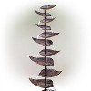 70" Metal Tiered Fountain Silver - Alpine Corporation - 4 of 4