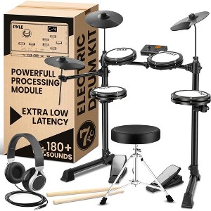 Pyle Professional Electronic Drum Set - 1 of 4