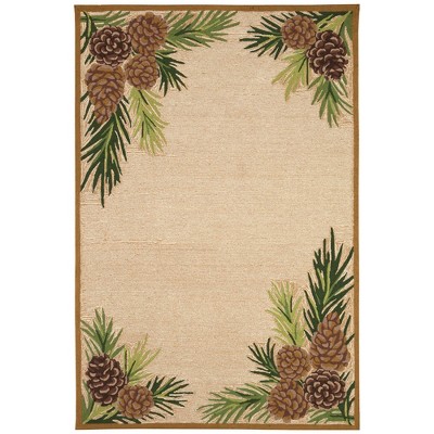 Liora Manne Ravella Floral Indoor/Outdoor Rug..