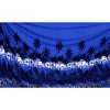 LA LEELA Men's Sarong Bath Swimsuit Pareo Wraps One Size Floral Lapis Beach - 4 of 4