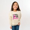 The Juniper Shop Live Love Gymnastics Youth Sweatshirt - 2 of 4