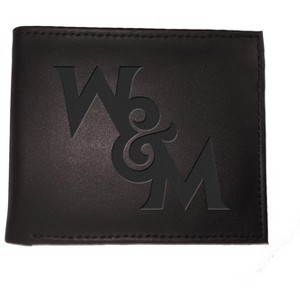 Evergreen NCAA William & Mary Tribe Black Leather Bifold Wallet Officially Licensed with Gift Box - 1 of 1