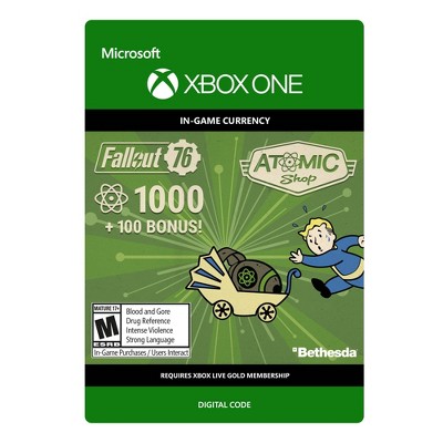 fallout 76 xbox one digital code