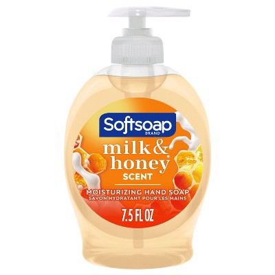 Softsoap Moisturizing Liquid Hand Soap Pump - Milk & Honey - 7.5 fl oz