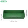 Unique Bargains Durable PP Plastic Floral Flower Arrangement Centerpiece Tray Green - 3 of 4