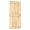 VidaXL Door NARVIK 37.4"x82.7" Solid Wood Pine - 2 of 4