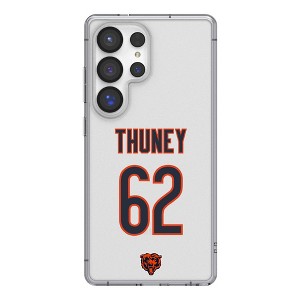 NFL Chicago Bears Players Game Tactic Clear Cell Phone Case for Samsung Galaxy - 1 of 4